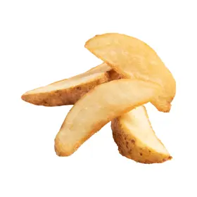 Simplot Skincredibles® Potatoes Cuñas de papa de 10 cortes, con cáscara, Listo