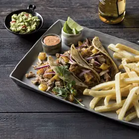 Simplot Harvest Fresh® Avocados Guacamole estilo occidental, congelado, En uso