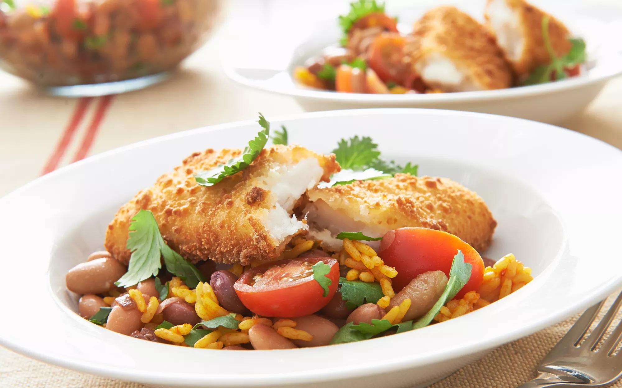 Fish With Mexican Style Rice