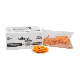 Simplot Sweets® Fries Sweet Potato Entrée Cut Fries, Styled