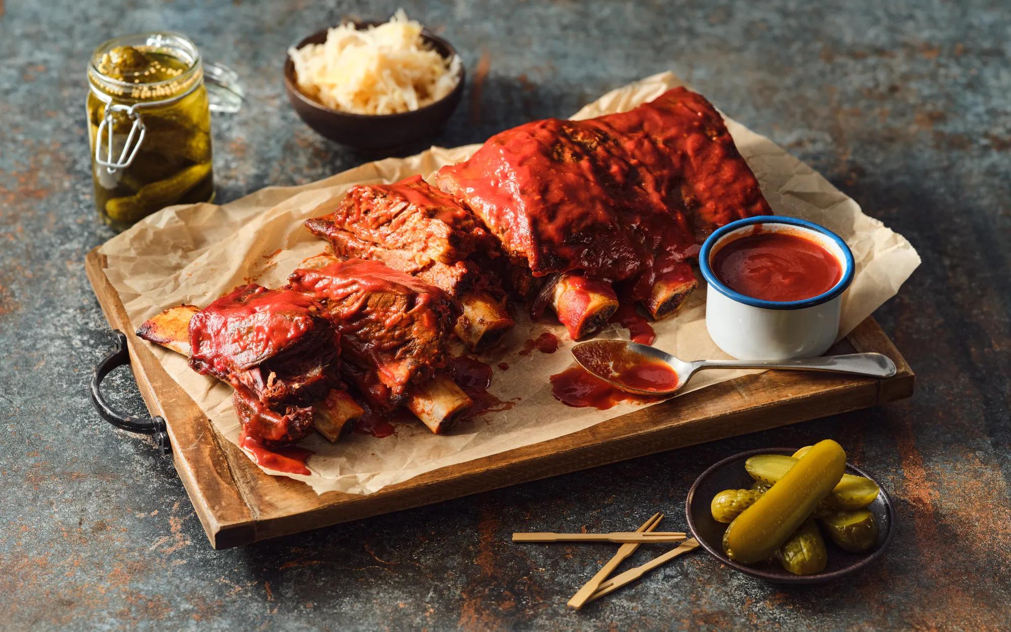American Style BBQ Spare Ribs
