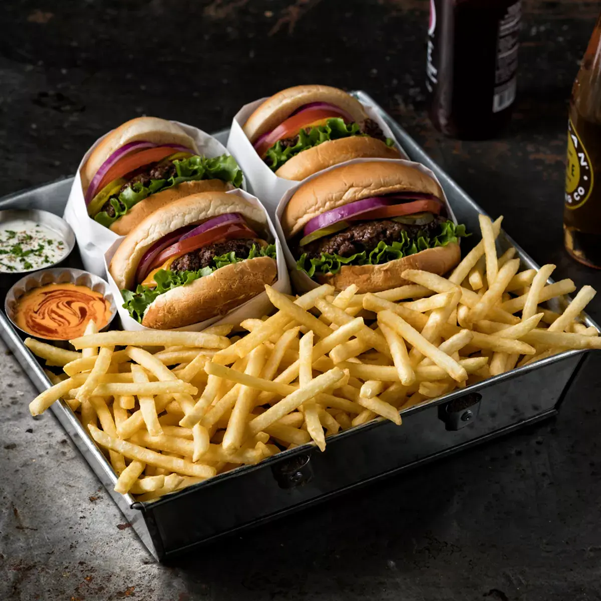 Simplot Infinity® Fries Shoestring Fries, Styled
