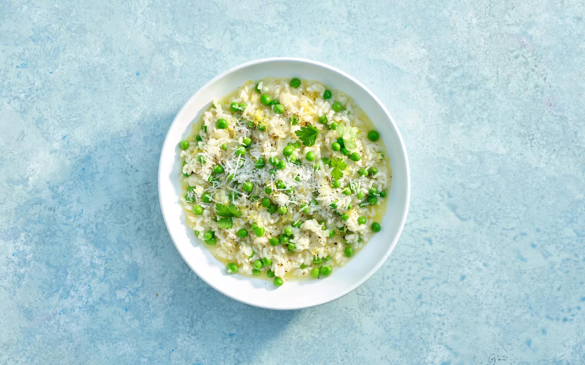 Easy Pea Risotto