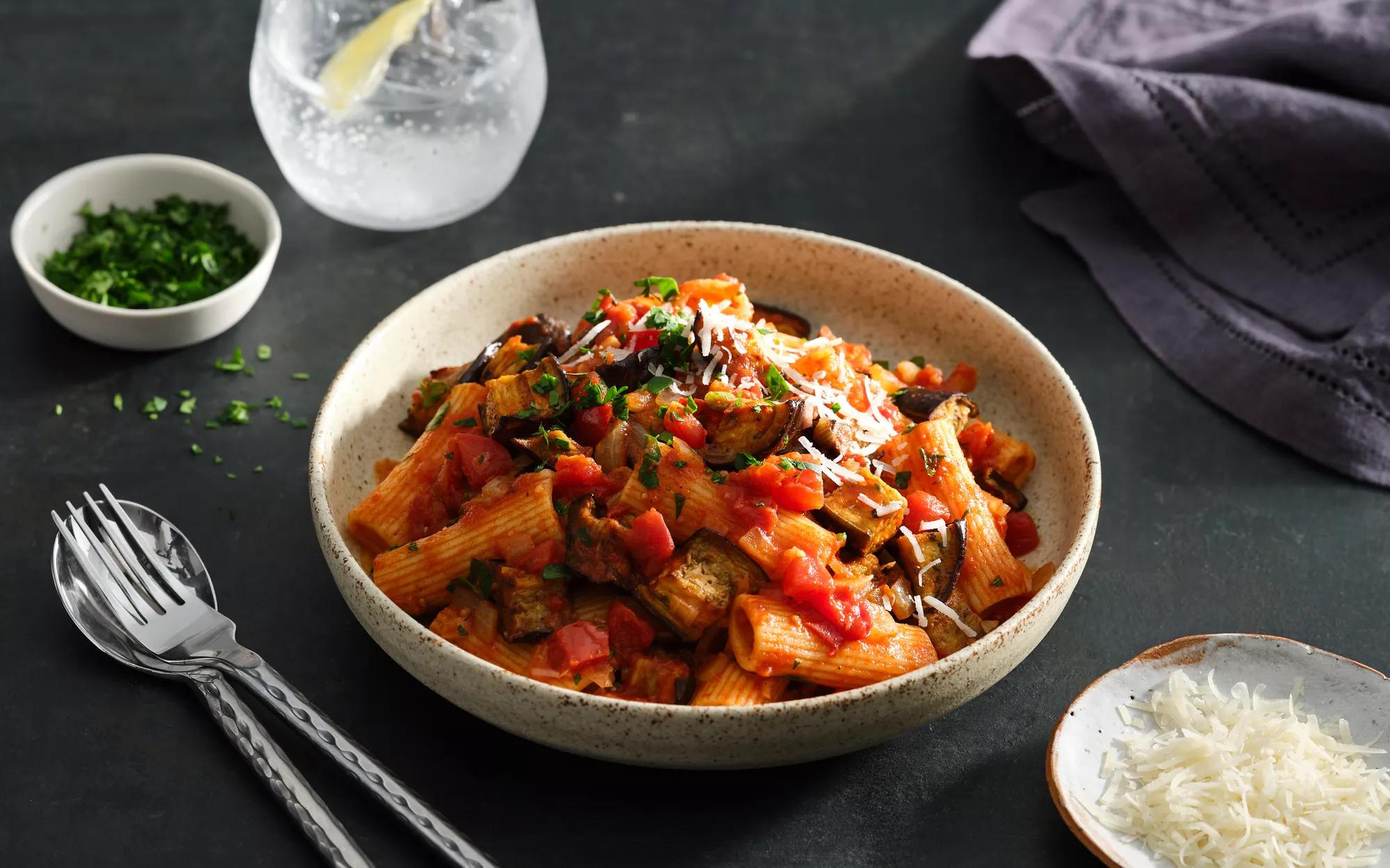 Eggplant Pasta
