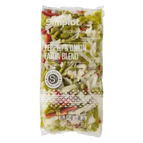 Simplot Simple Goodness™ Combinación de pimientos y cebolla para fajitas, Frente del paquete