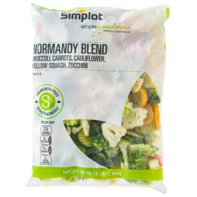 Simplot Simple Goodness™ Normandy Vegetable Blend, Front Innerpack