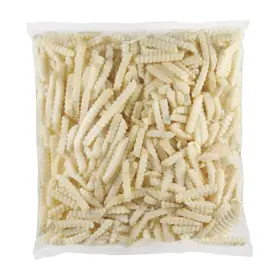 Simplot Blue Ribbon® Fries Crinkle Cut Fries, Northwest Seal, Front Innerpack