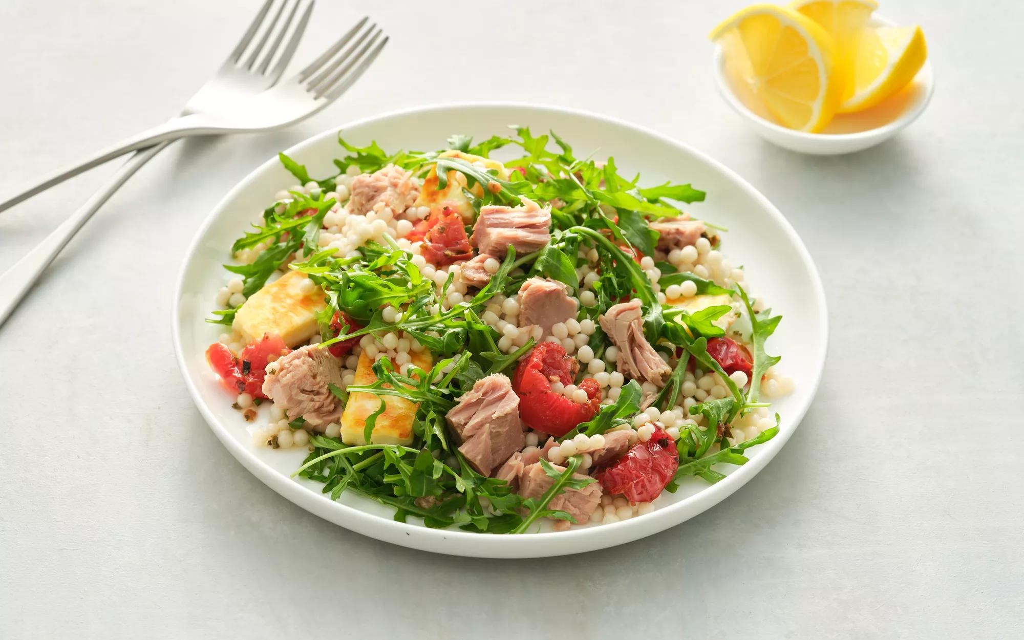 Tuna and Halloumi Couscous