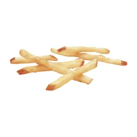 Simplot Megacrunch® Fries Papas a la francesa con cobertura corte en juliana, con cáscara, Listo