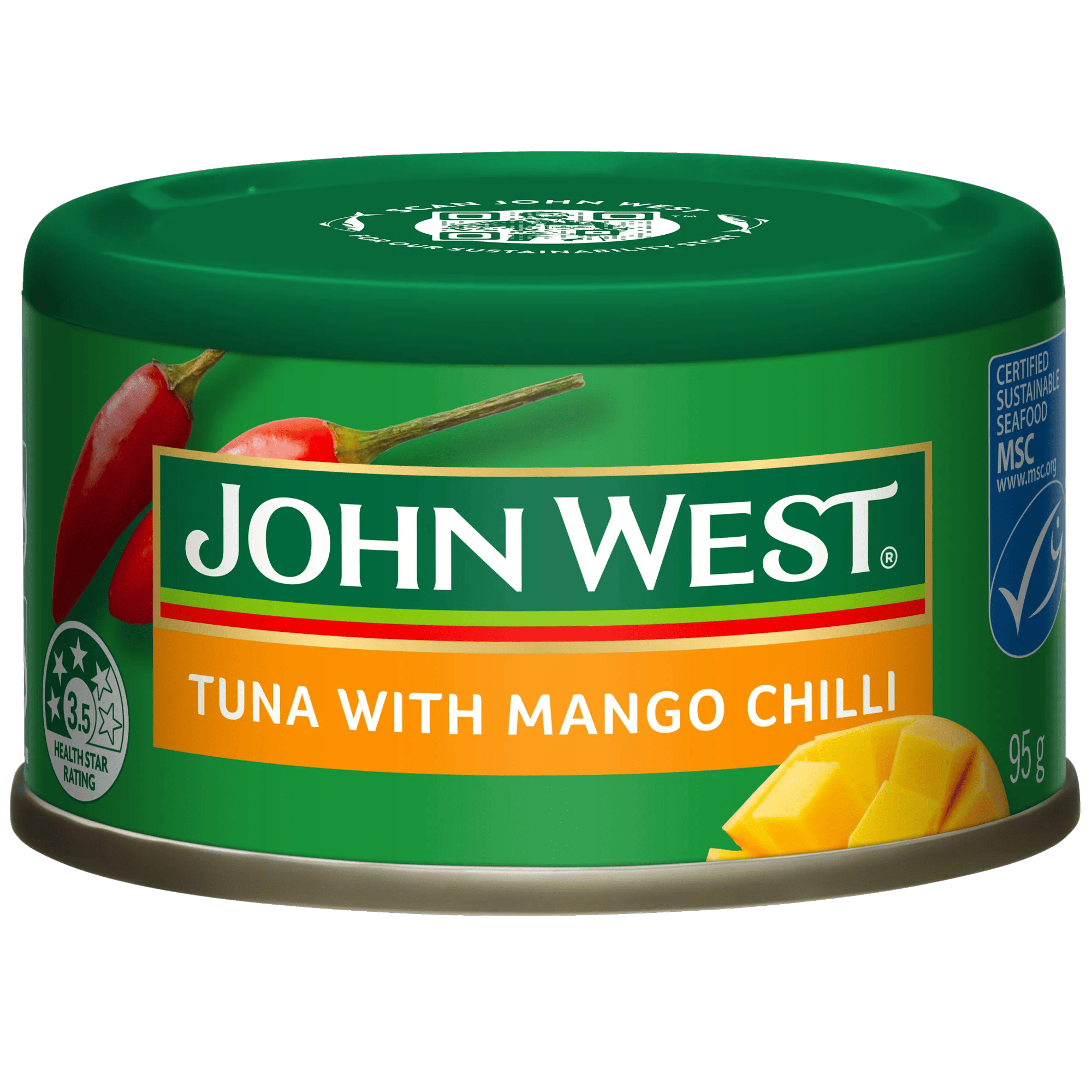 John West Tuna Mango Chilli 95g, Can
