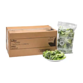 Simplot Simple Goodness™ Broccoli Florets, Wet Pack, Styled