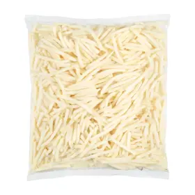 Simplot Conquest Fries Papas a la francesa delgadas con cobertura transparente, Frente del paquete