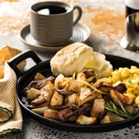 Simplot RoastWorks® Roasted Rosemary Redskin Potatoes, Styled