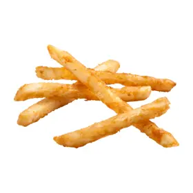 Simplot Bent Arm Ale® Fries Beer-battered Straight Cut Fries, Skin On, Prepared
