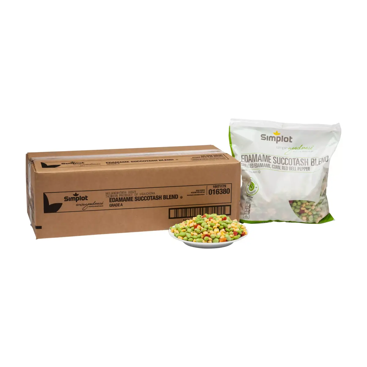 Simplot Simple Goodness™ Edamame Succotash, Styled