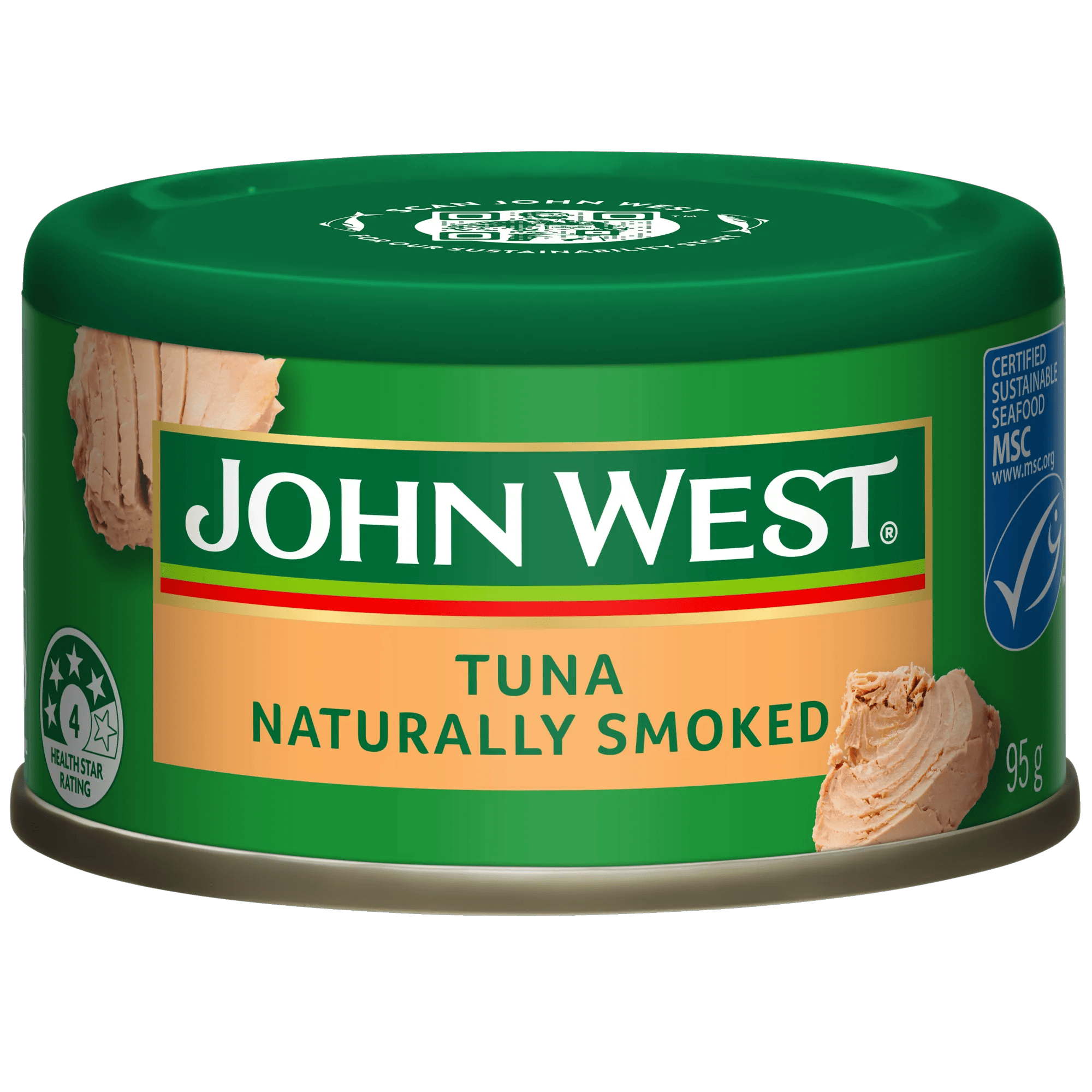 John West Tuna Naturally Smoked 95 grams canned