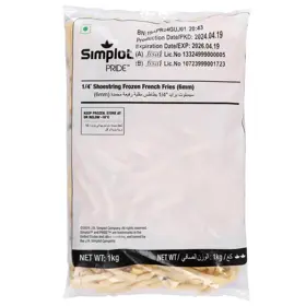 Simplot Pride Shoestring Fries, Front Innerpack