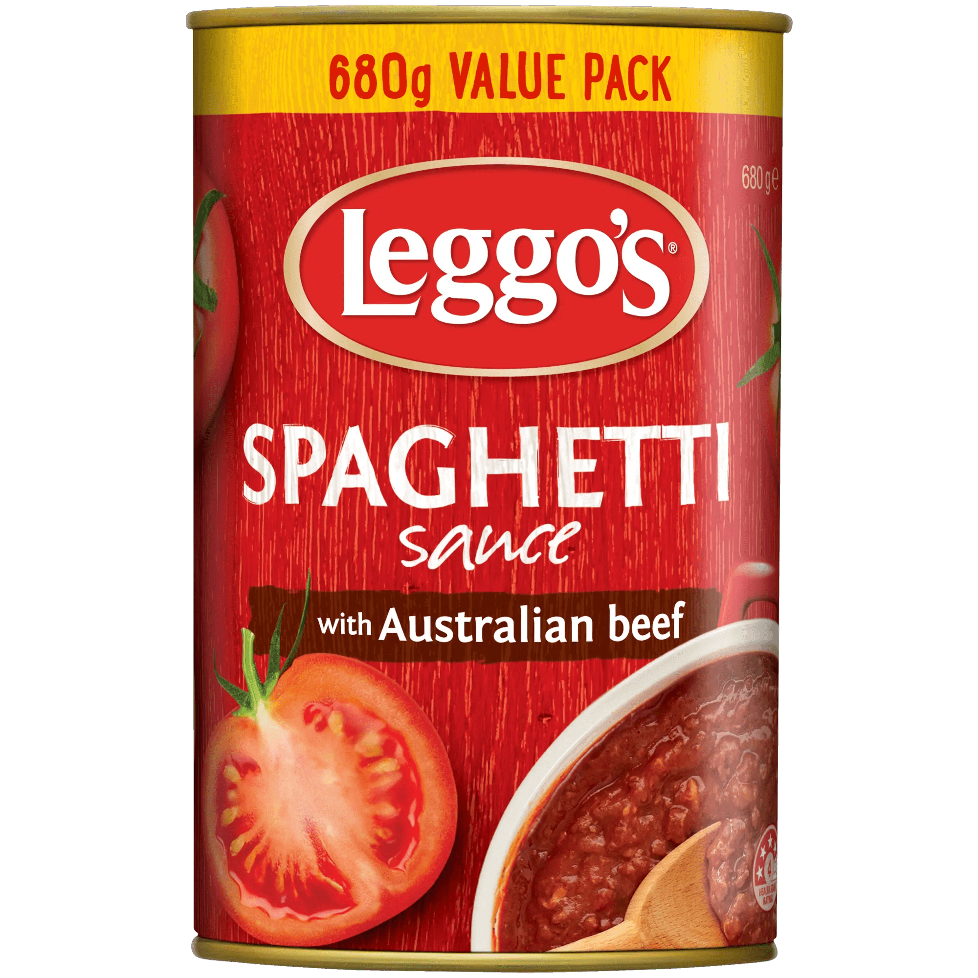 Leggos Spaghetti Sauce With Beef 680g, Can