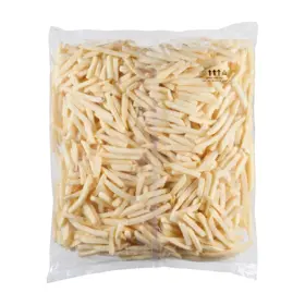 Simplot Infinity® Fries Papas a la francesa corte recto, Reverso del paquete