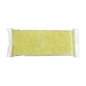Simplot Harvest Fresh® Avocados Cucumber Tzatziki Flavored Avocado Spread, Frozen, Back Innerpack