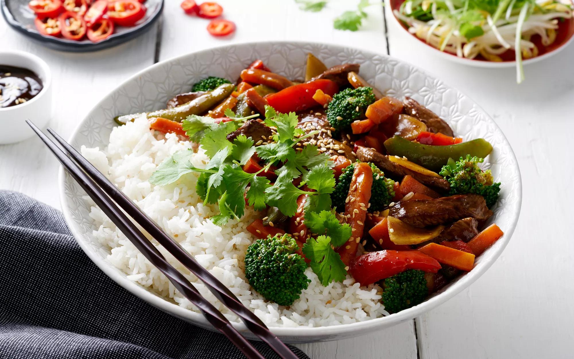 Shanghai Steak Stir Fry