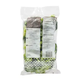 Simplot Simple Goodness™ Broccoli Florets, Wet Pack, Back Innerpack
