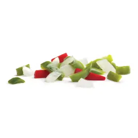 Simplot Simple Goodness™ Combinación de pimientos y cebolla para fajitas, Listo