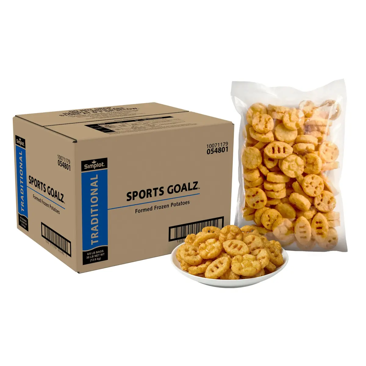 Simplot Traditional™ Potatoes Sports Goalz™, Estilo
