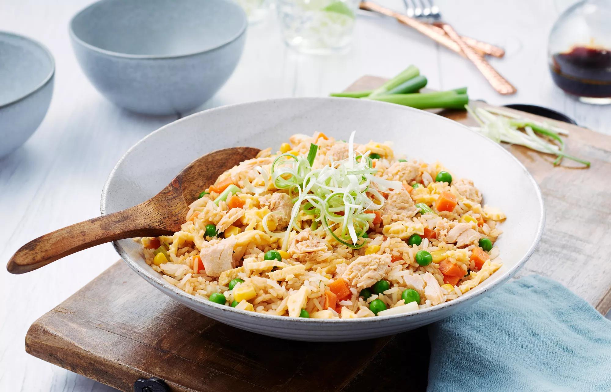 Salmon Fried Rice