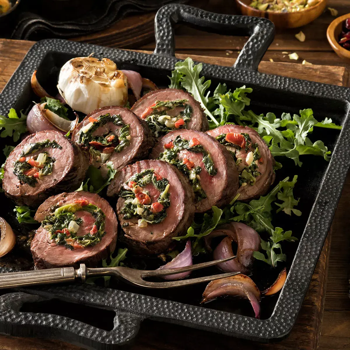 Simplot RoastWorks® RTE Flame-Roasted Unseasoned Peppers & Onions Blend, Styled