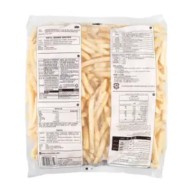 Simplot Conquest® Fries Clear Coated Straight Cut Fries, Back Innerpack