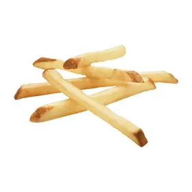 Simplot Conquest® Fries Papas a la francesa corte recto con cobertura transparente, con cáscara, Listo