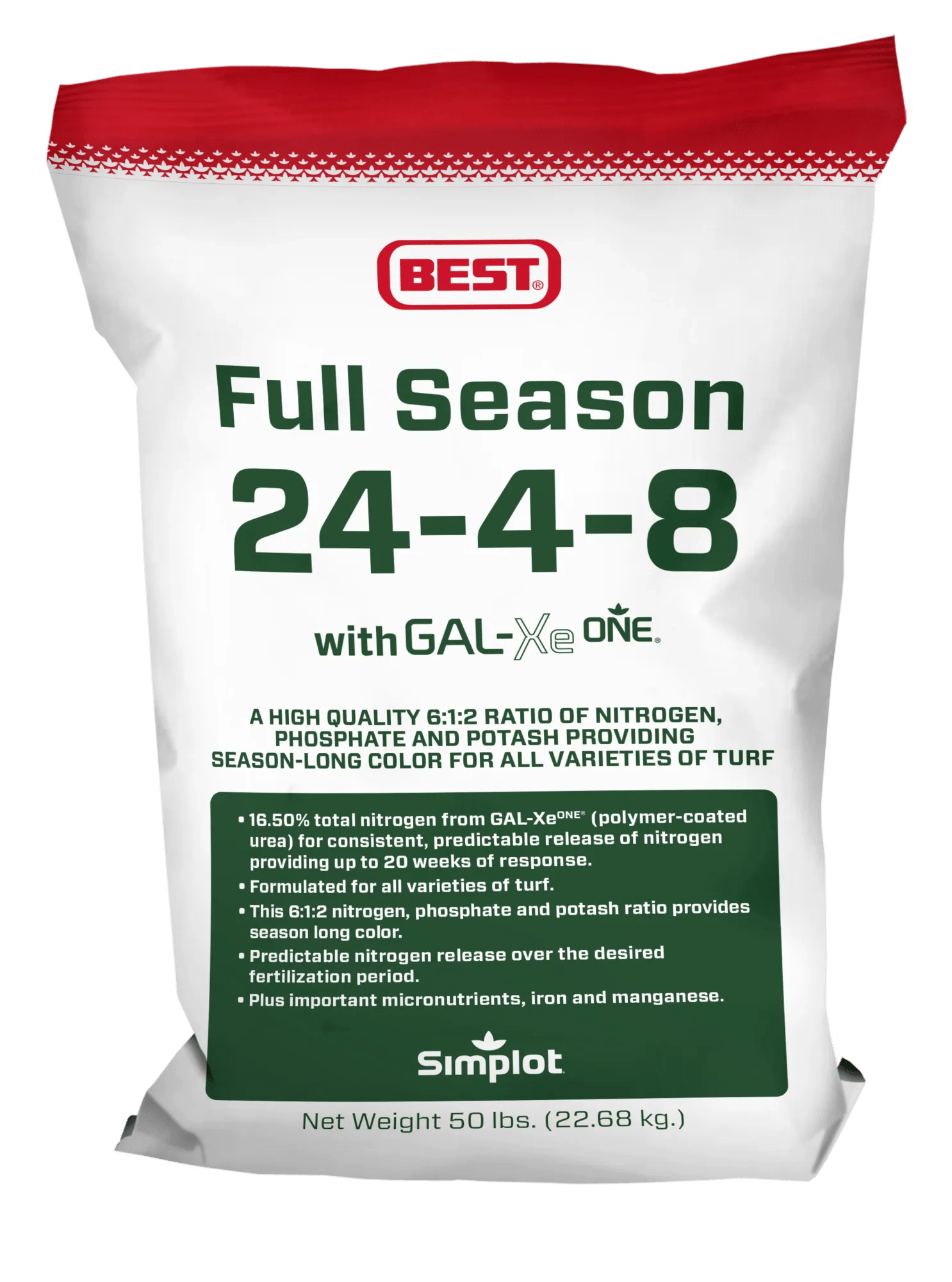 Full Season 24-4-8 with GAL-XeONE®