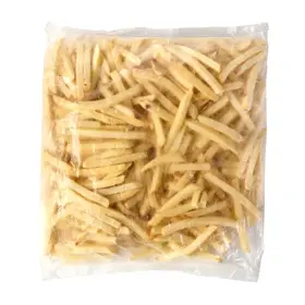 Simplot® Beef Tallow Fries Straight Cut Fries, Frente del paquete