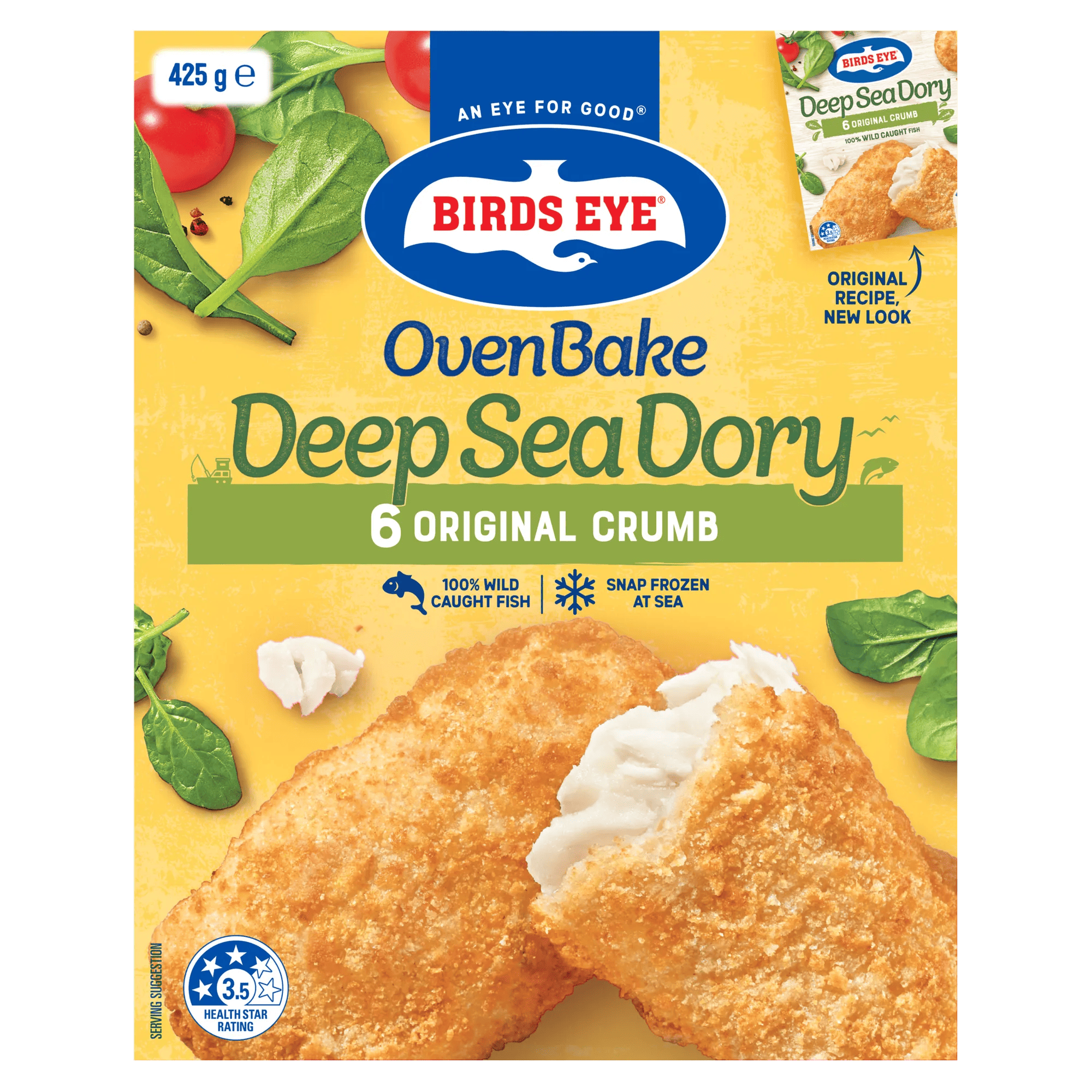 Birds Eye Deep Sea Dory 425 Grams Boxed