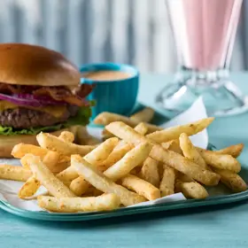 Simplot SeasonedCRISP® Fries Parmesan & Garlic Fries , En uso