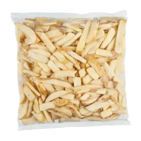Simplot Select Recipe® Fries Papas a la francesa corte tipo filete con sal marina, con cáscara, Frente del paquete