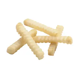 Simplot Select Recipe® Fries Sea Salt Crinkle Cut Fries, Prepared