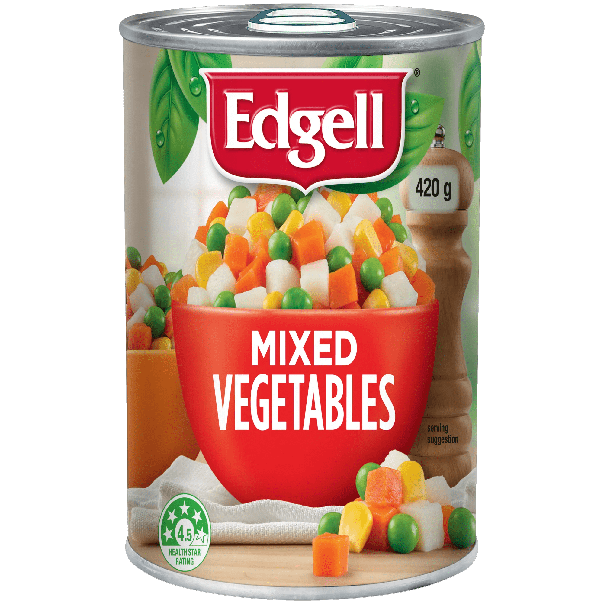 Edgell Mixed Vegetables 420g, Can