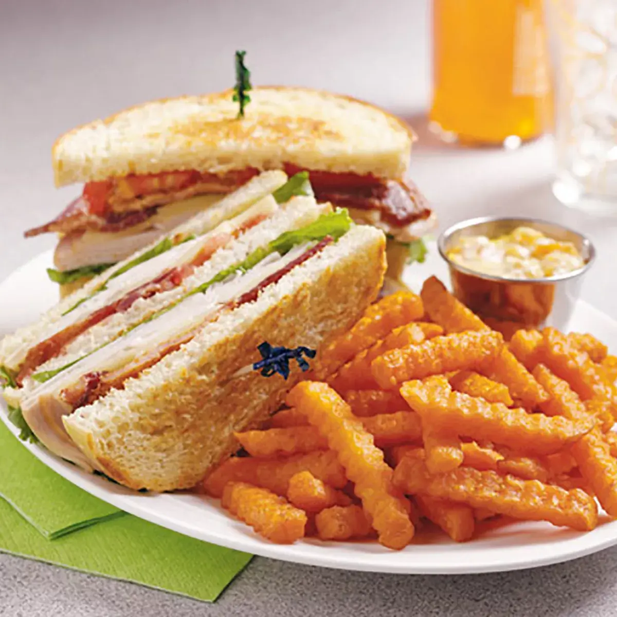 Simplot Sweets® Fries Sweet Potato Crinkle Cut Fries, Styled