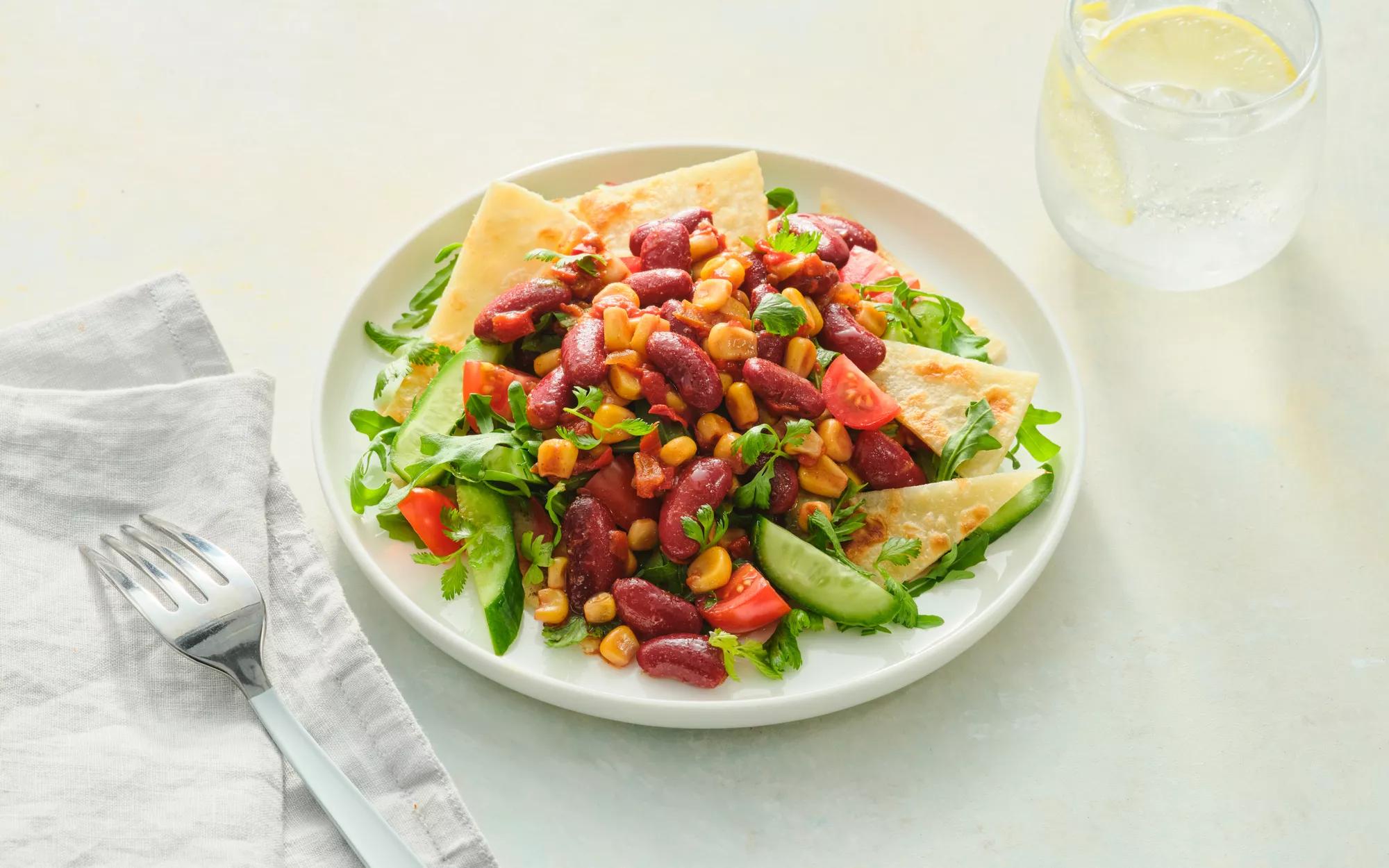 Fattoush Bean Salad