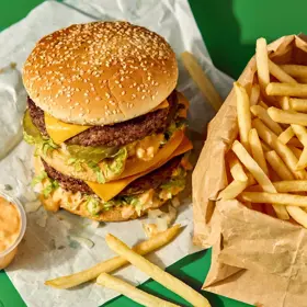 Simplot® Beef Tallow Fries Clear Coated Shoestring Fries, Estilo