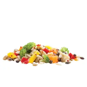 Simplot Good Grains™ Whole Grain Orzo, Red Quinoa & Vegetable Blend, Prepared
