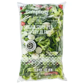 Simplot Simple Goodness™ Combinación de salteado de guisantes dulces, Frente del paquete