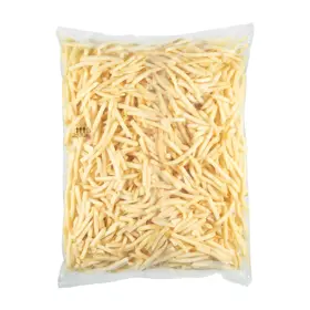 Simplot Blue Ribbon® Fries Papas a la francesa corte delgado ¼”, Reverso del paquete