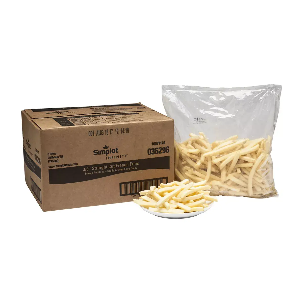 Simplot Infinity® Fries Straight Cut Fries, Styled