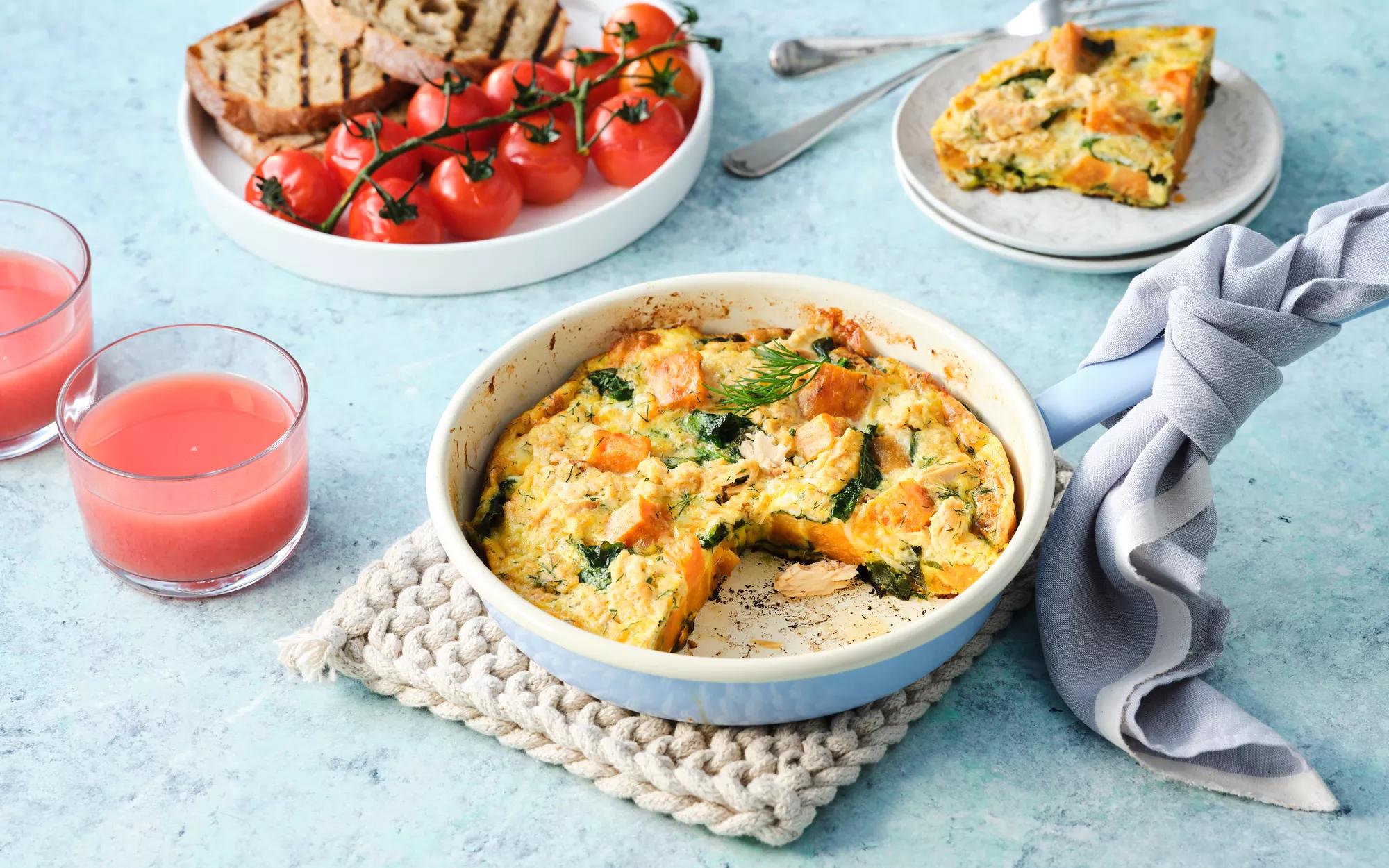 Salmon Frittata