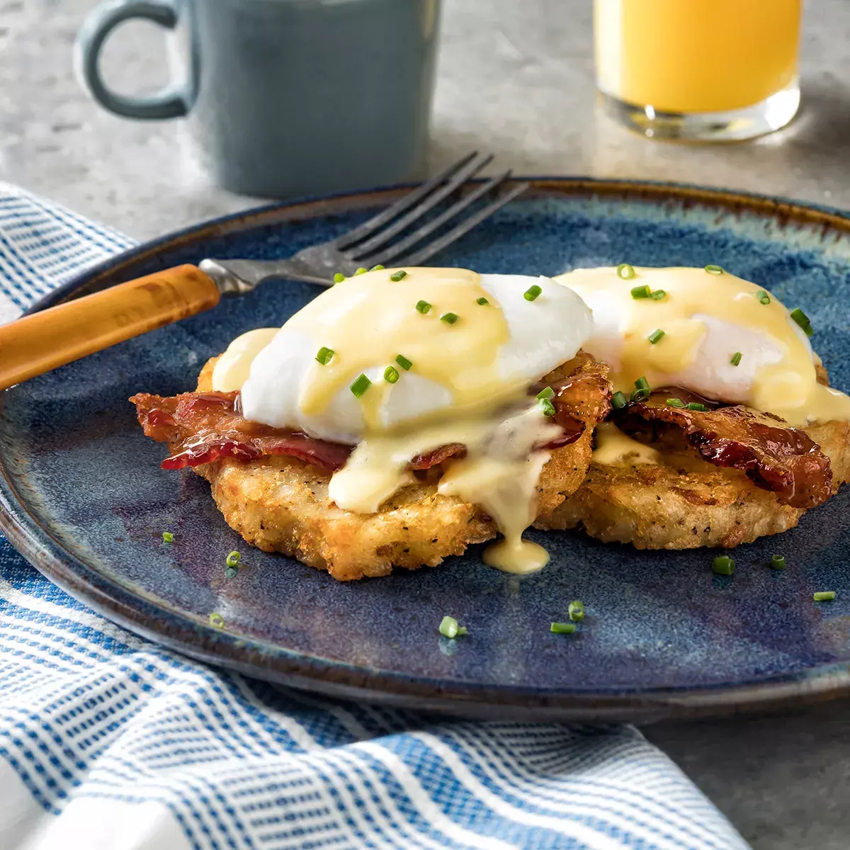 Simplot Traditional™ Potatoes Old European Potato Pancakes®, Styled