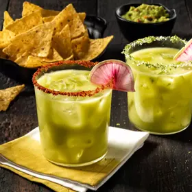 Simplot Harvest Fresh® Avocados Avocado Pulp, Frozen, In Use