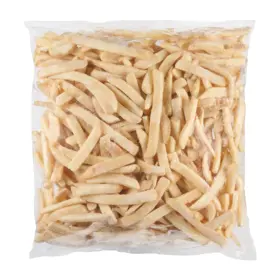 Simplot Bent Arm Ale® Fries Beer-battered Entrée Cut Fries, Skin On, Front Innerpack